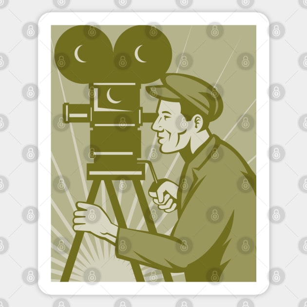 Filmmaker Sticker by Fanek